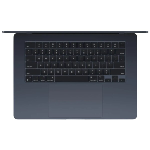MacBook Air 13 Laptop showing the keyboard from the top